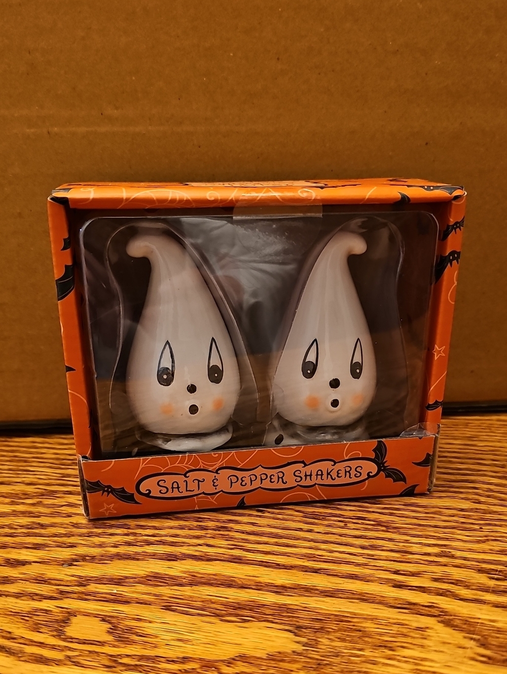 Johanna Parker Ghost Salt & Pepper Shakers - White Halloween